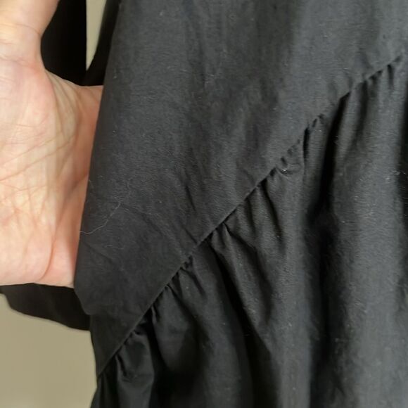 Zara VNeck Maxi Cotton Dress Size XSmall - Picture 6 of 10